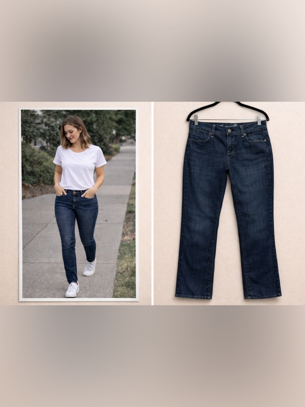 American Eagle Skinny Jeans Size 6 Regular Dark Wash Stretch Denim
